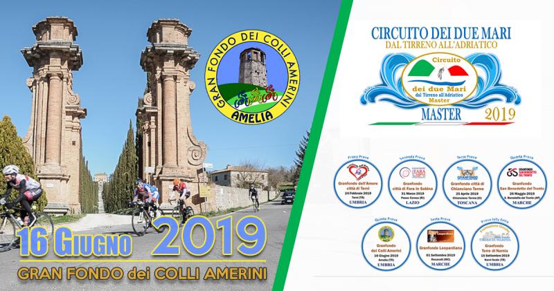 8^ Granfondo dei Colli Amerini 2019 - Circuito dei due Mari  Master